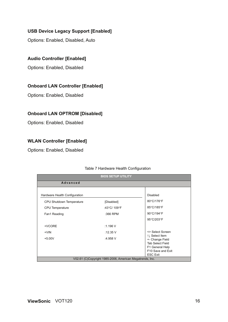 VIEWSONIC VOT120 PC Mini VS12869 User Manual | Page 24 / 38
