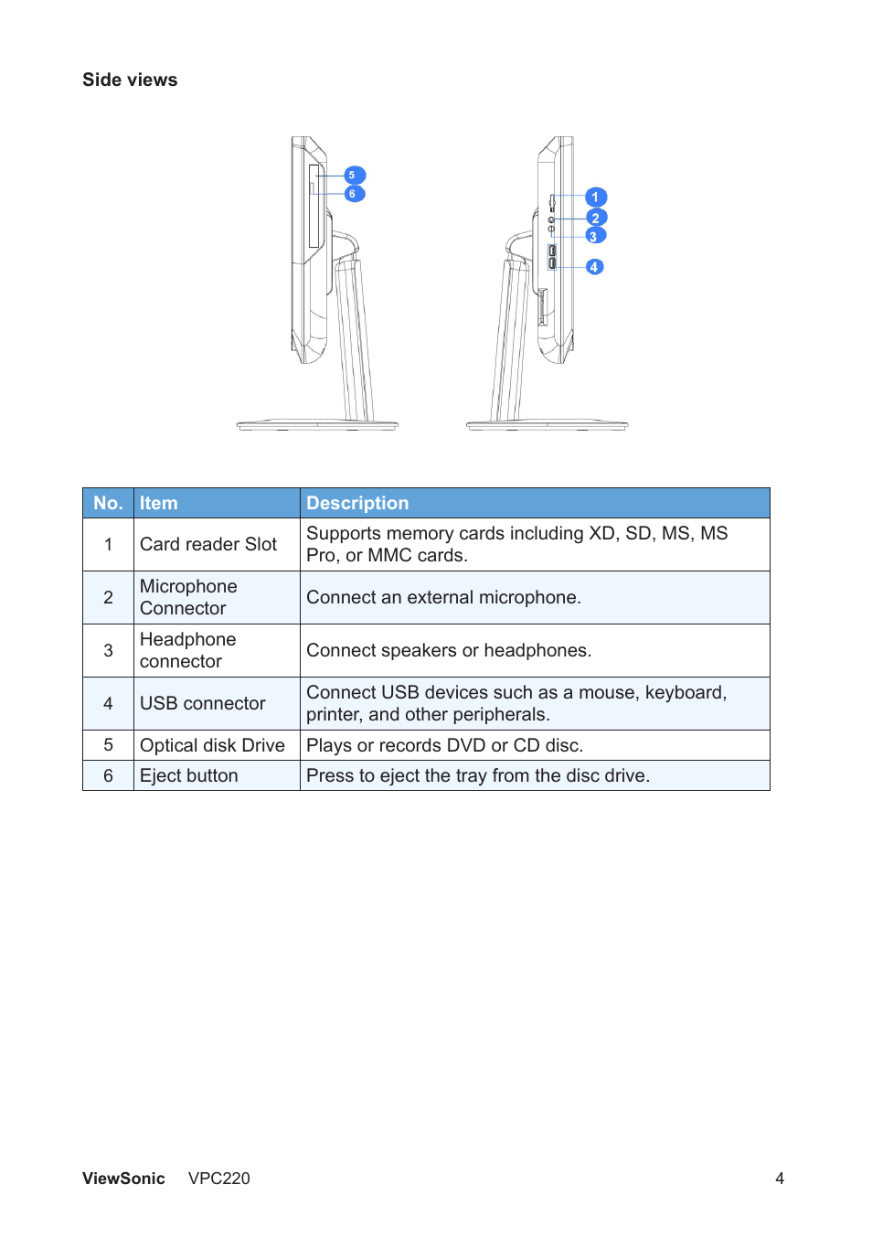 VIEWSONIC VS13426 User Manual | Page 11 / 59