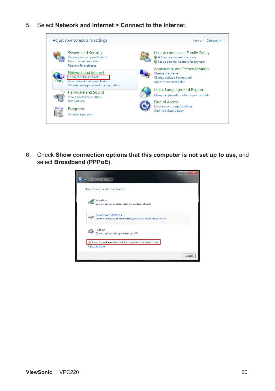 VIEWSONIC VS13426 User Manual | Page 27 / 59
