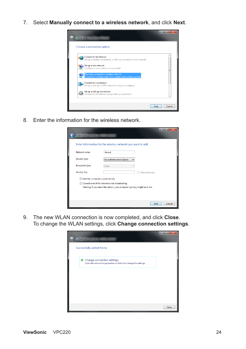 VIEWSONIC VS13426 User Manual | Page 31 / 59