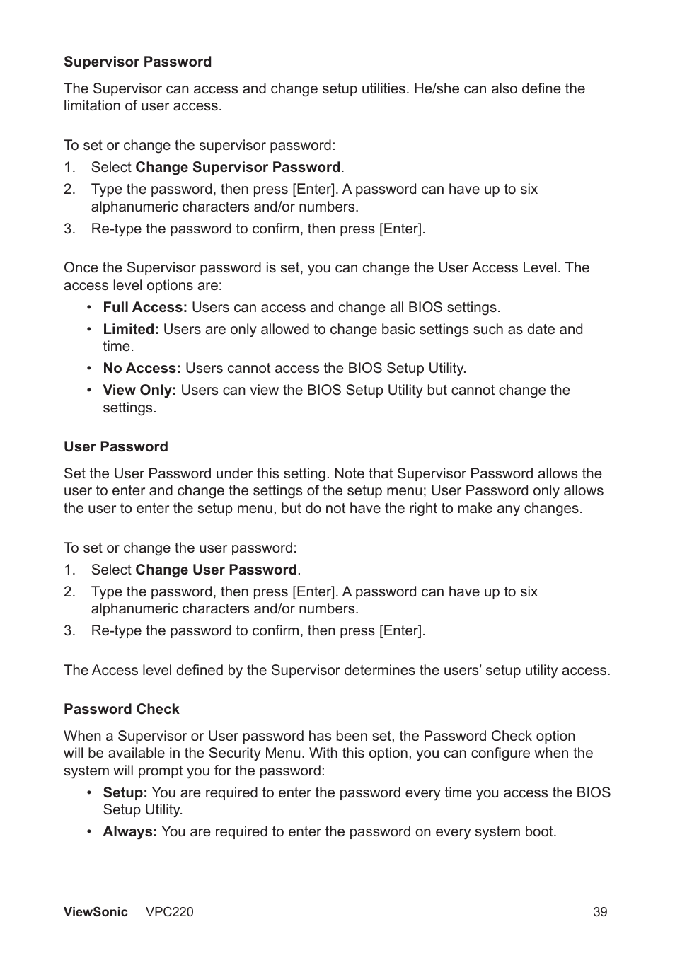 VIEWSONIC VS13426 User Manual | Page 46 / 59