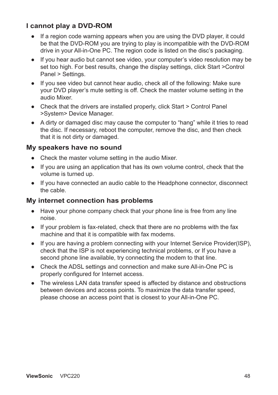 VIEWSONIC VS13426 User Manual | Page 55 / 59