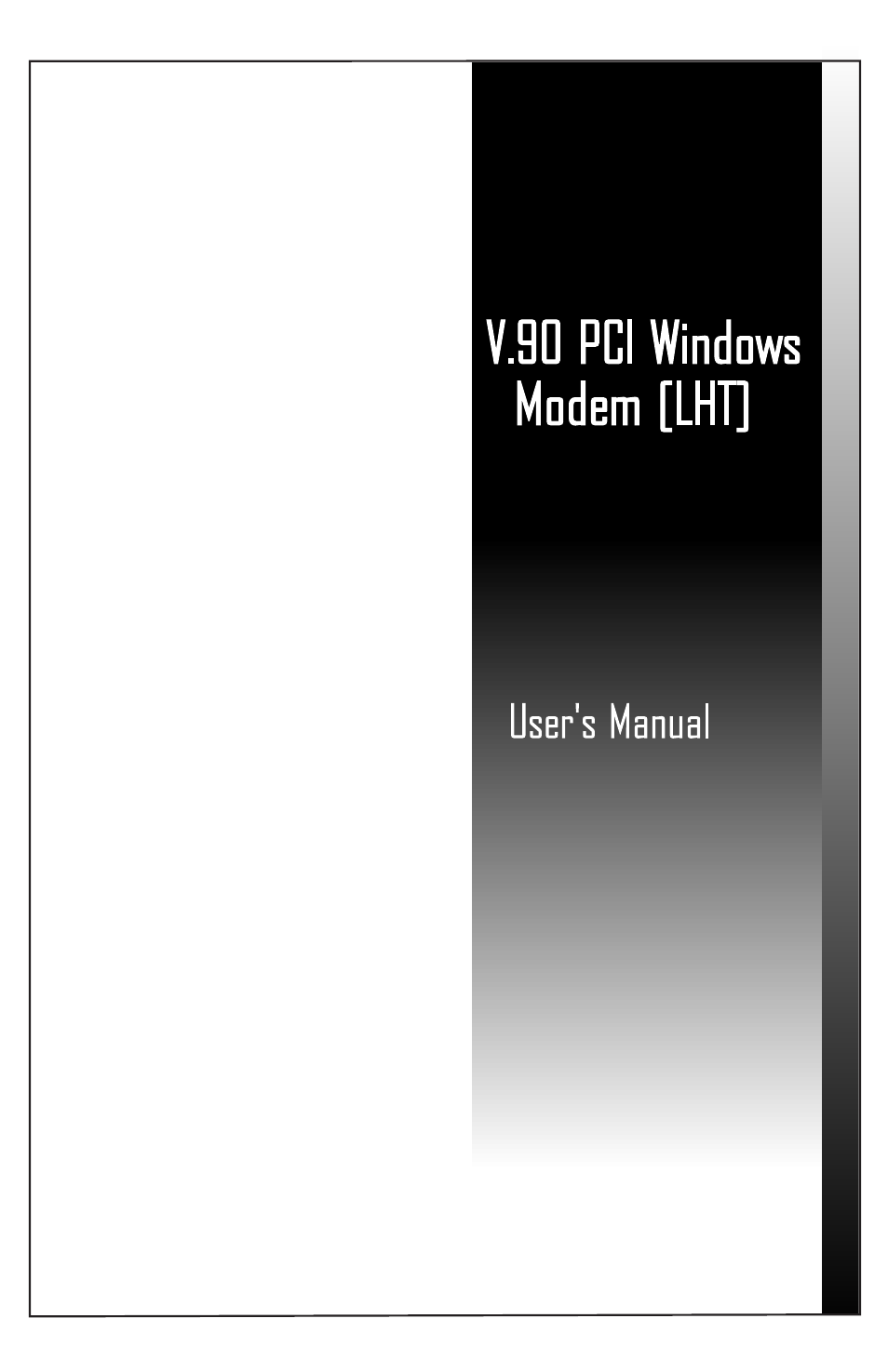 Windows Marketplace V.90 User Manual | 64 pages