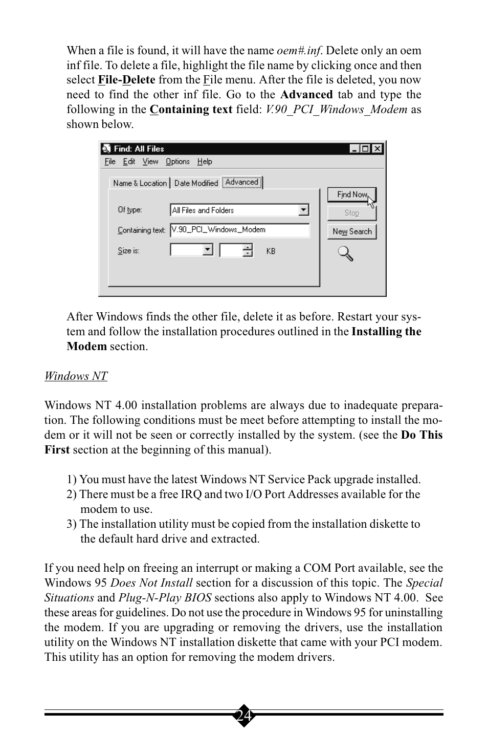 Windows Marketplace V.90 User Manual | Page 24 / 64