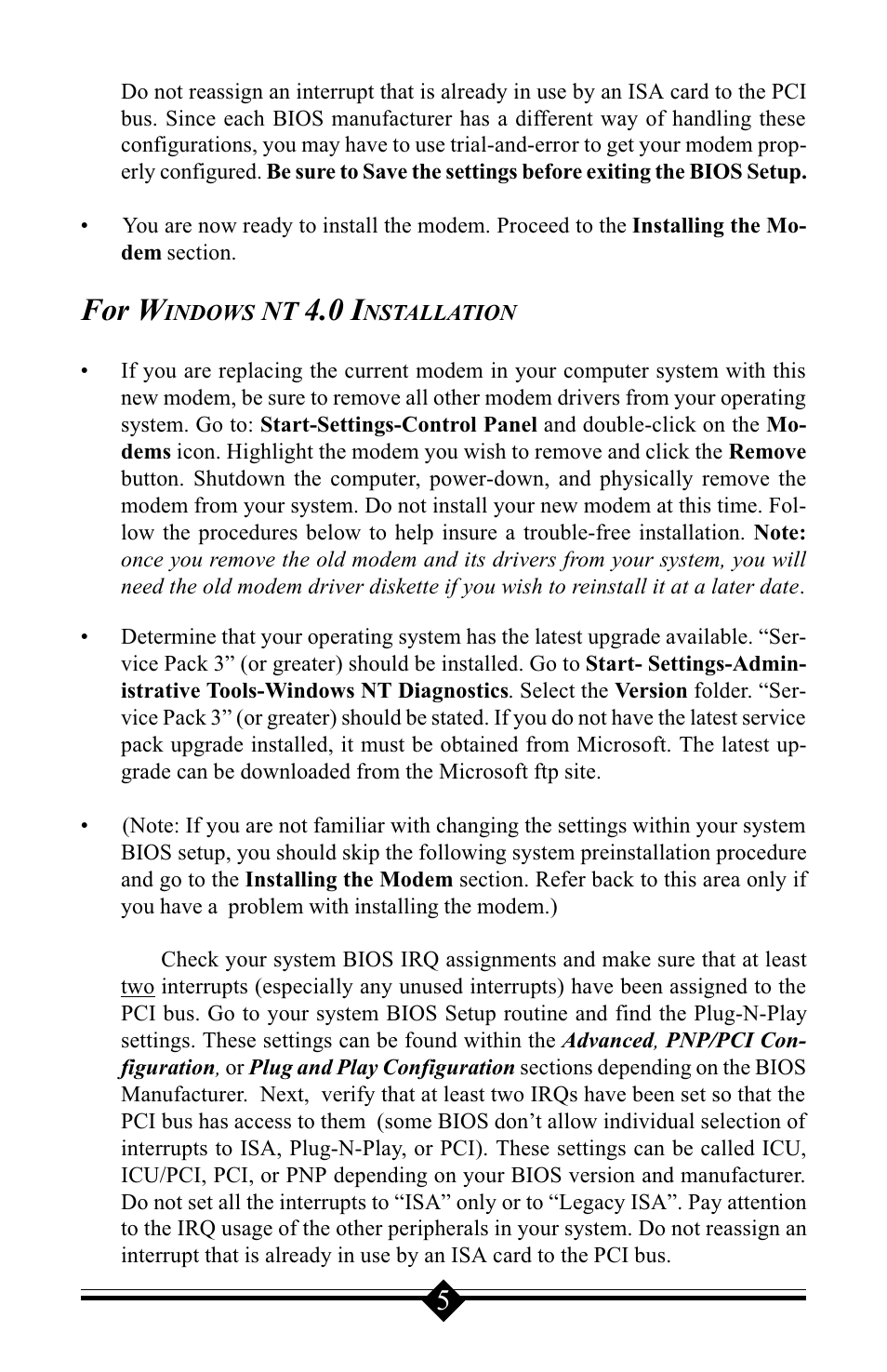 For w | Windows Marketplace V.90 User Manual | Page 5 / 64