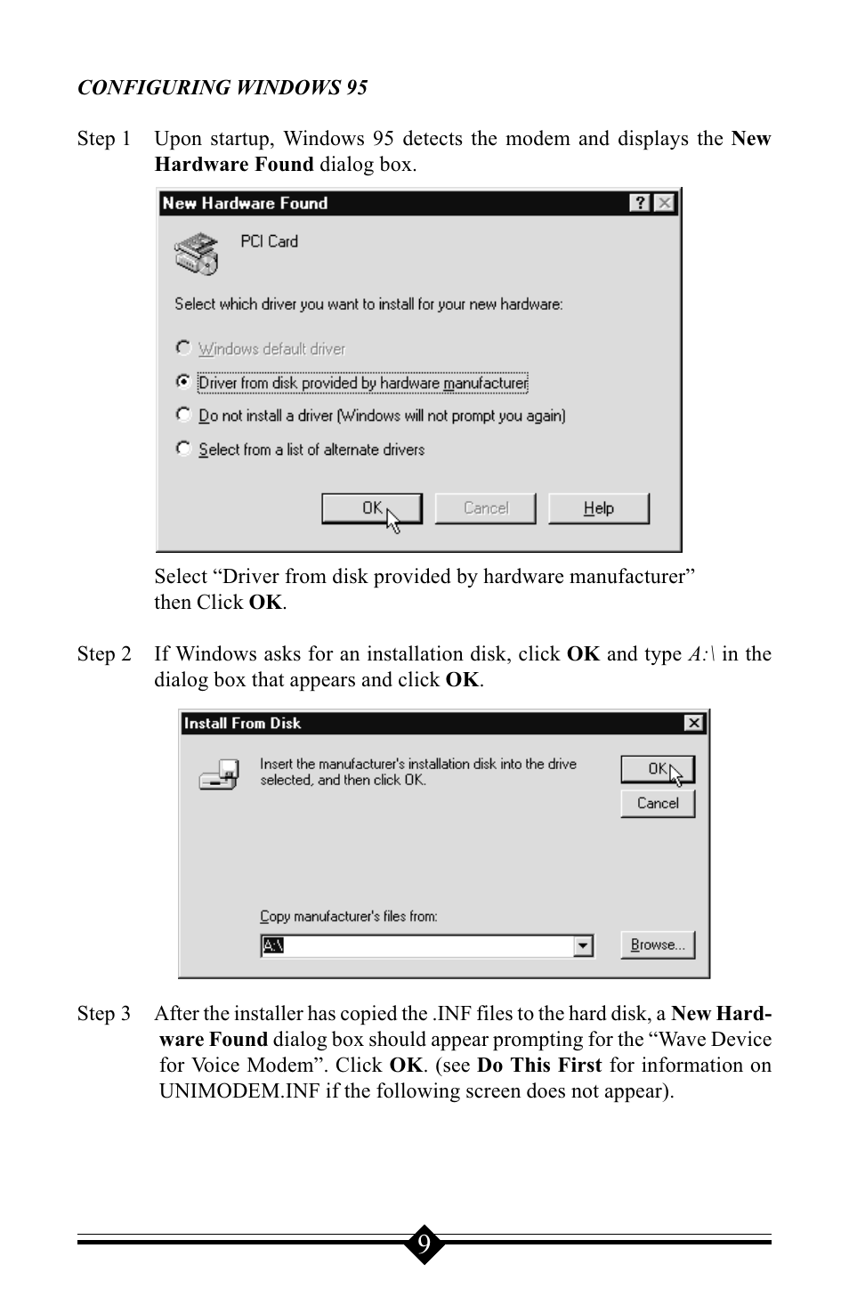 Windows Marketplace V.90 User Manual | Page 9 / 64