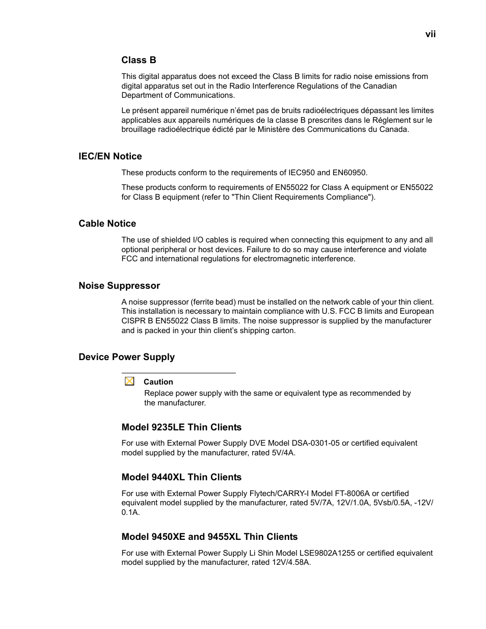 Wyse Technology TM 9000 Series User Manual | Page 7 / 74