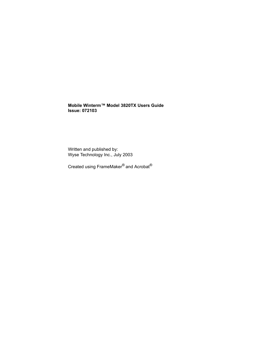 Wyse Technology 3820TX User Manual | Page 40 / 40