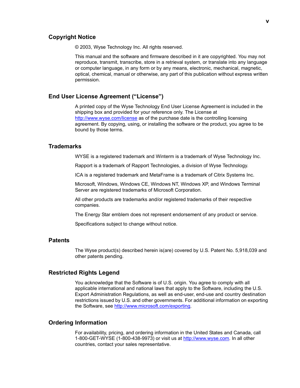 Regulatory notices | Wyse Technology 3820TX User Manual | Page 5 / 40