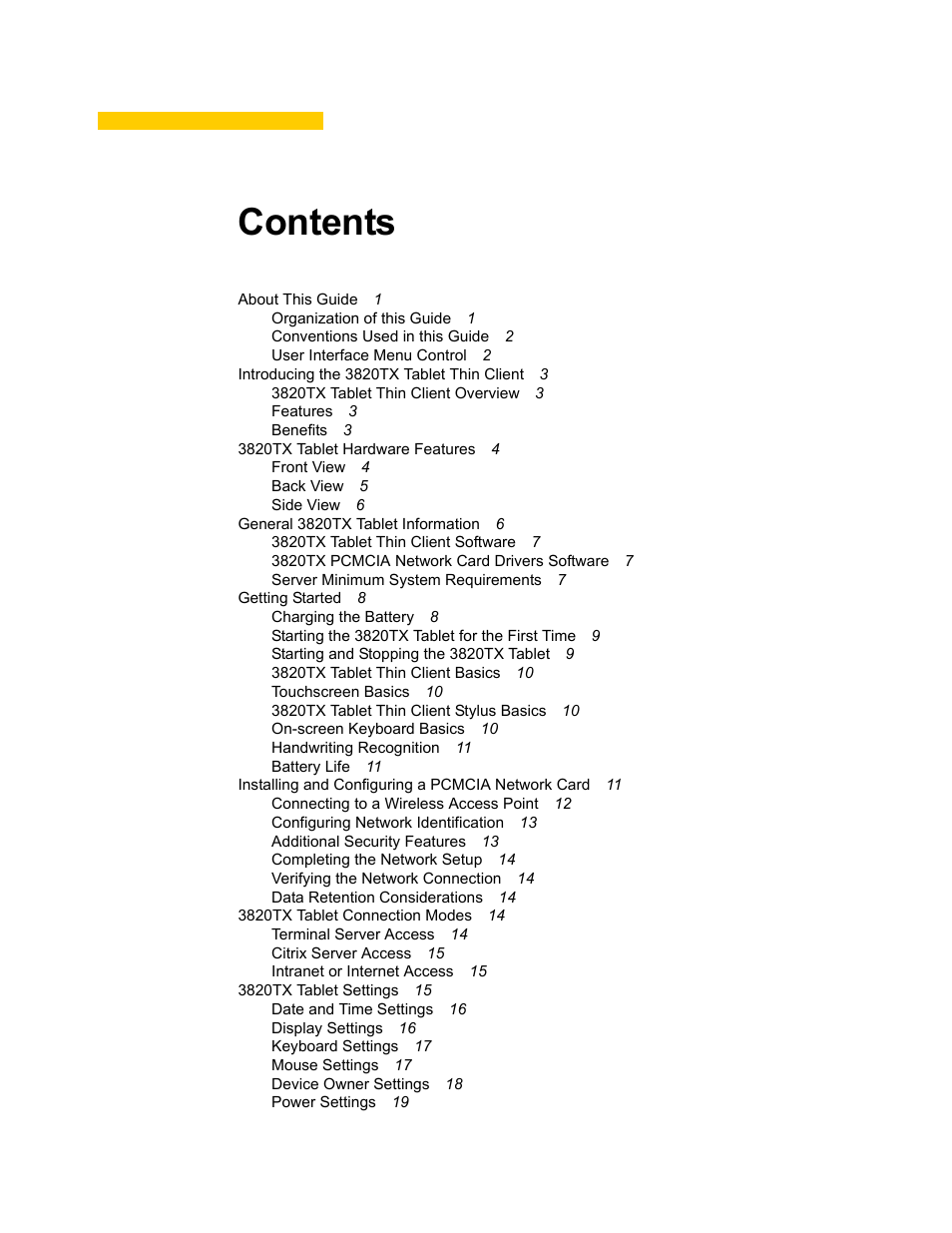 Wyse Technology 3820TX User Manual | Page 9 / 40