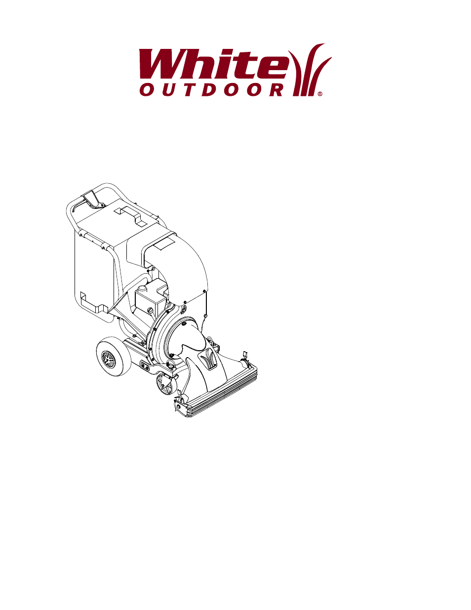 White Outdoor Yard Boss 550 User Manual | 24 pages