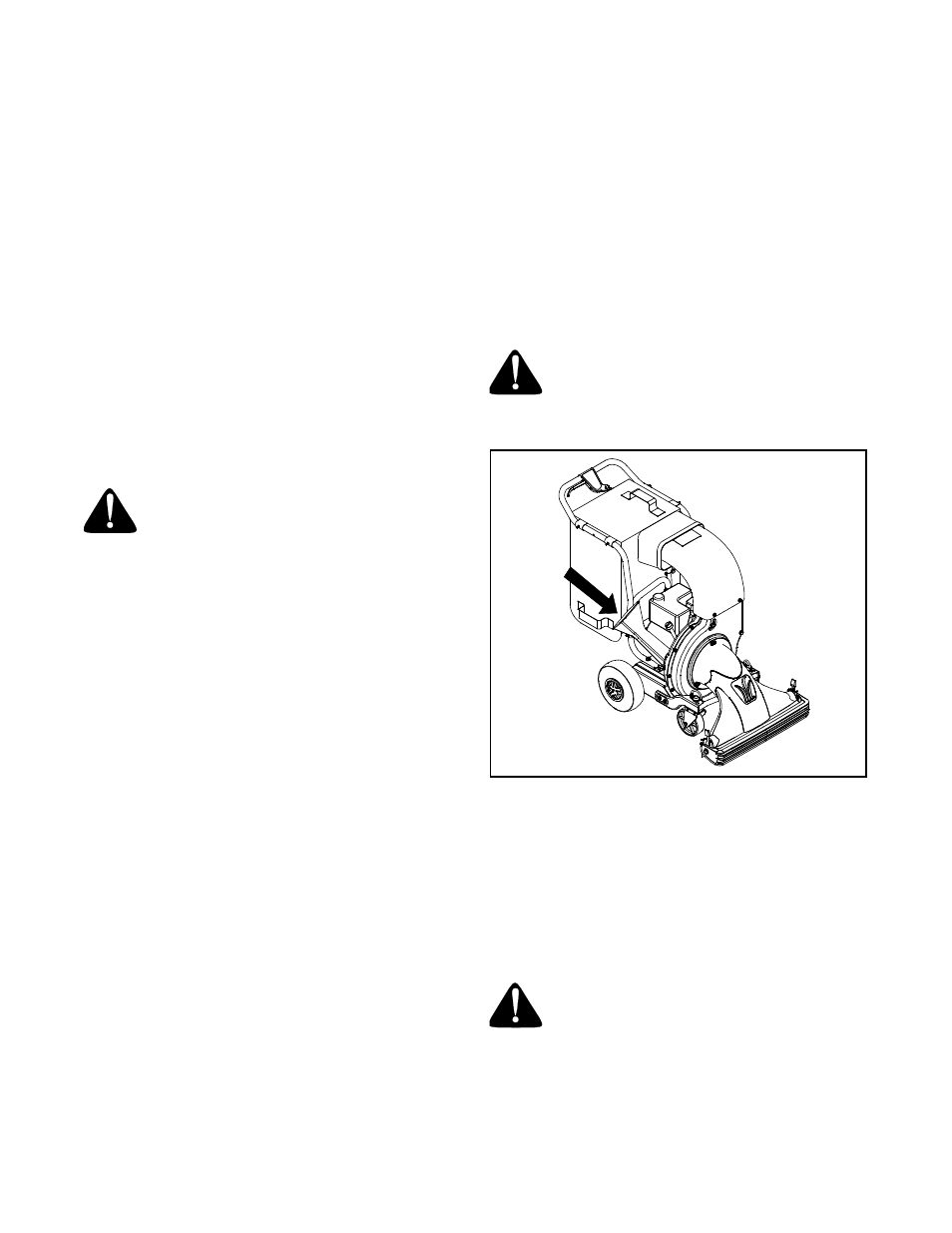 Using the chipper shredder vacuum, Tire pressure | White Outdoor Yard Boss 550 User Manual | Page 8 / 24