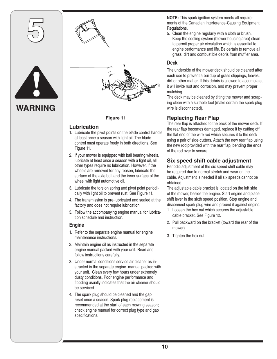 Warning | White Outdoor 900 User Manual | Page 10 / 15