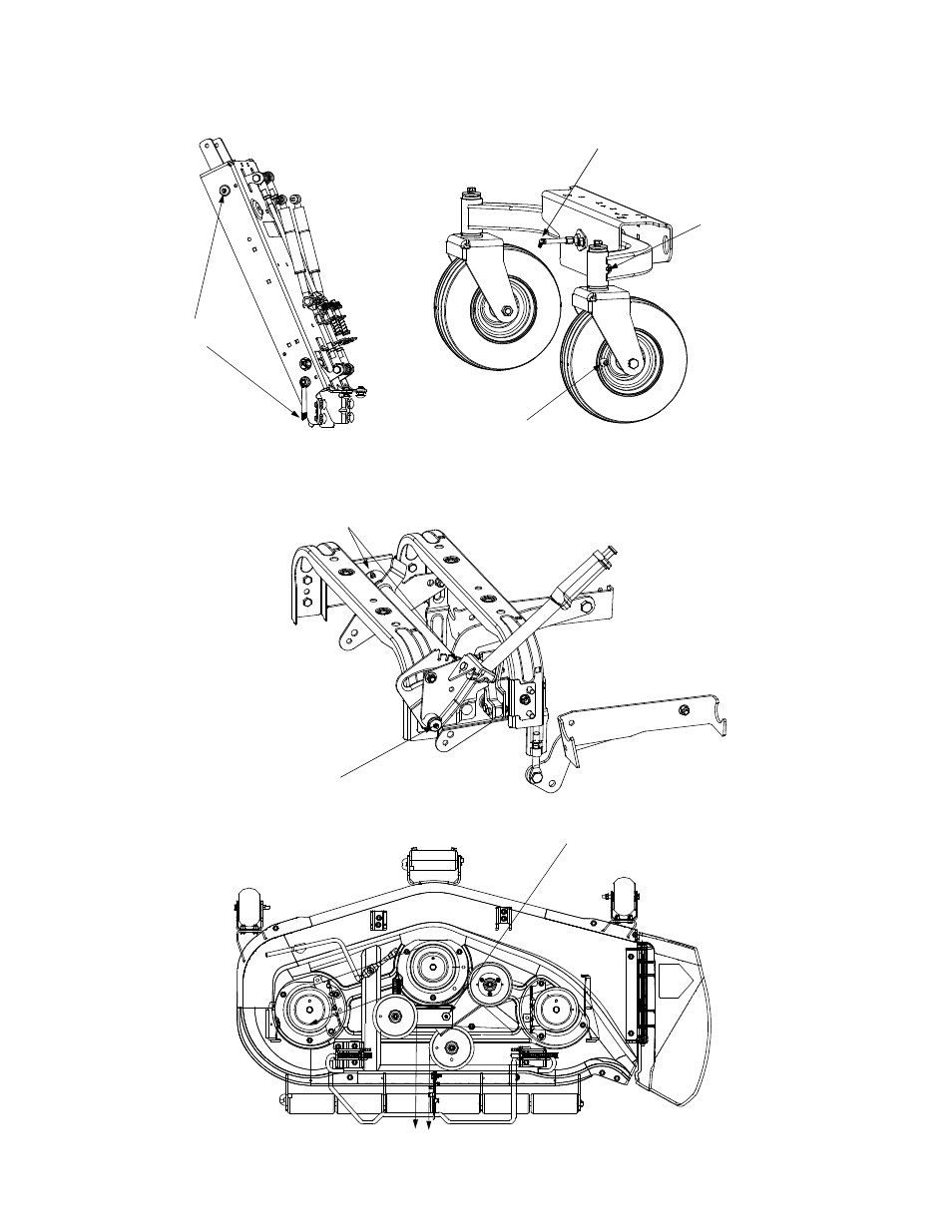 Grease point locations | White Outdoor Z-185L User Manual | Page 20 / 38