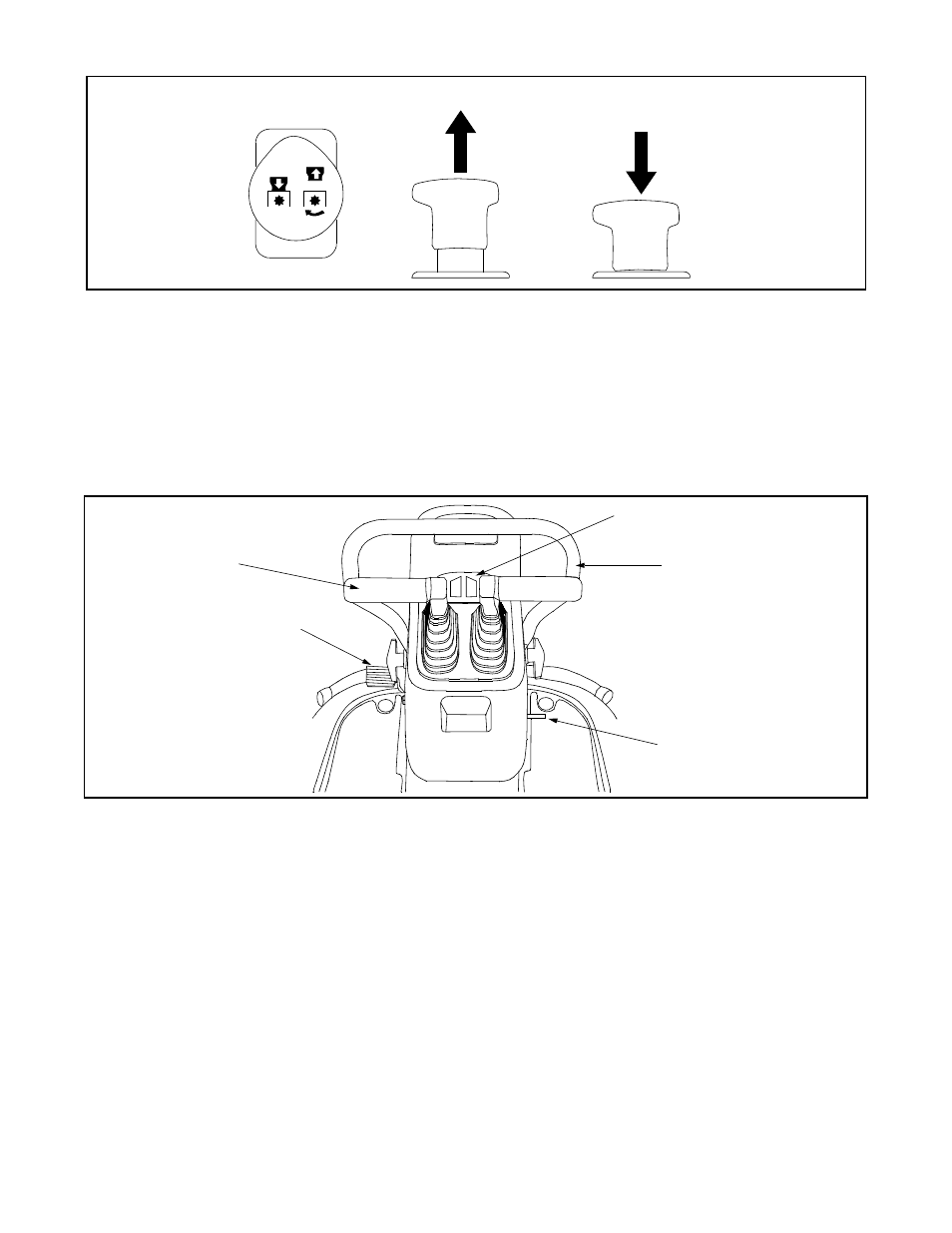 Top view pull up push down, On off | White Outdoor Z-185L User Manual | Page 9 / 38