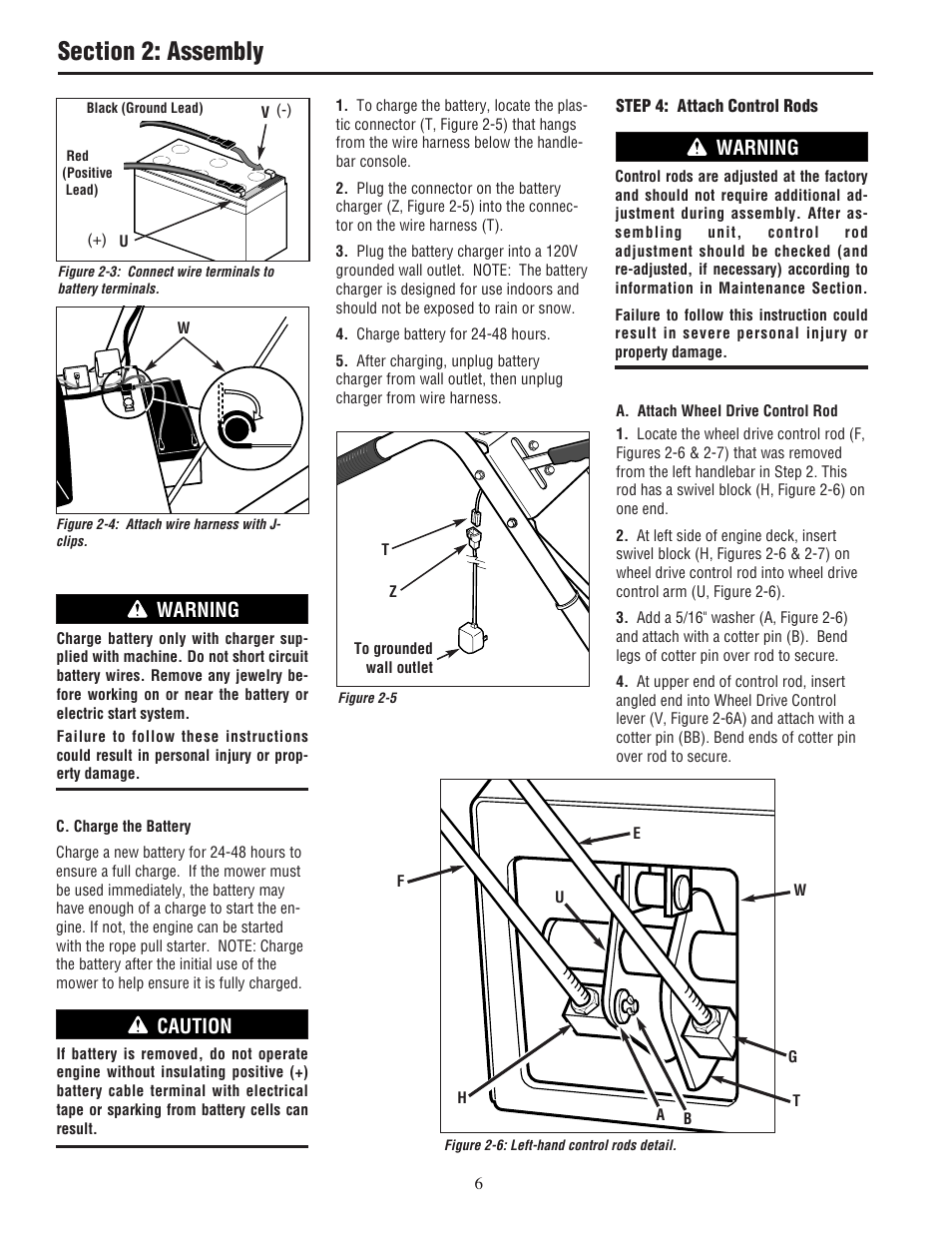 Warning, Caution | White Outdoor 933R User Manual | Page 8 / 32