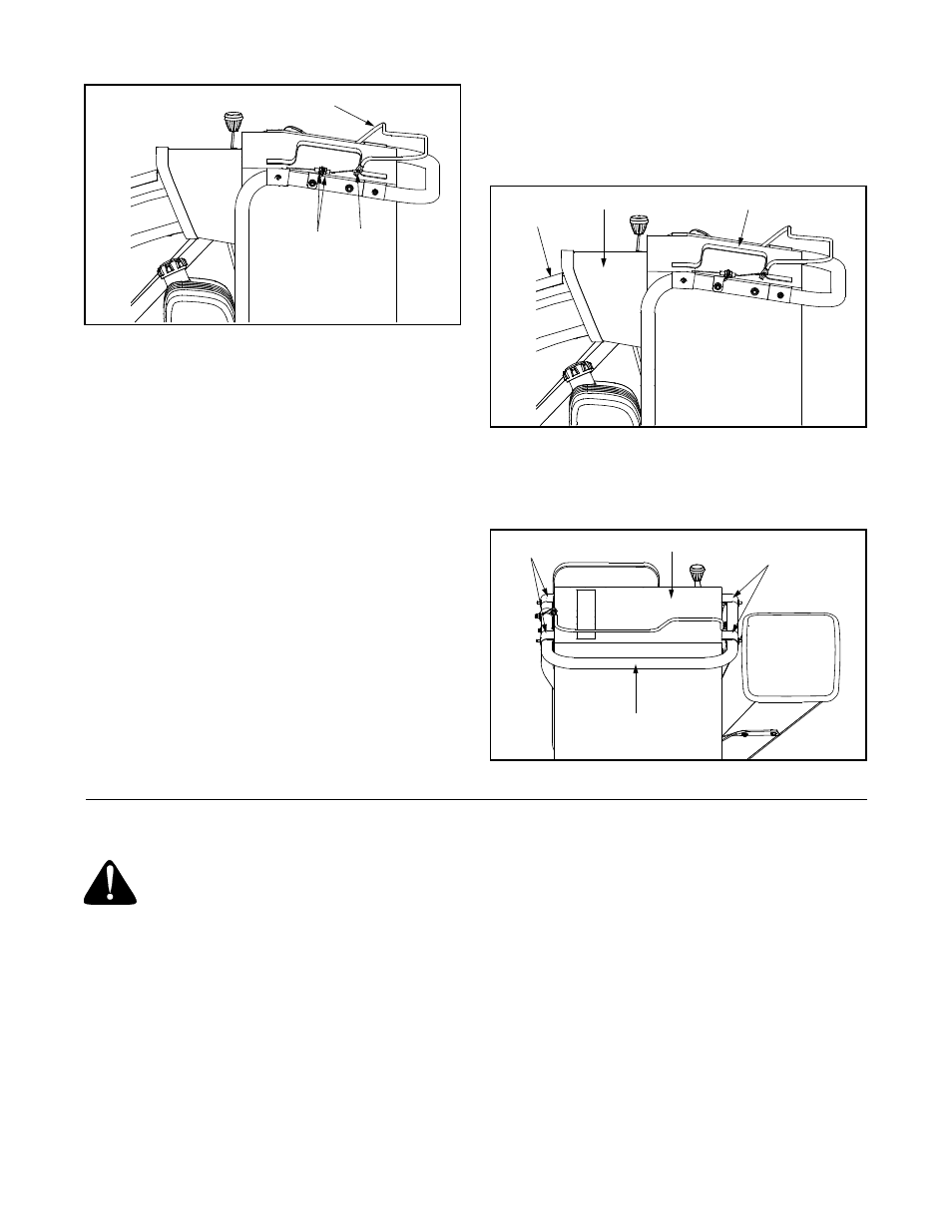 Clutch cable adjustment, Attaching the bag | White Outdoor Yard Boss 950 User Manual | Page 7 / 24