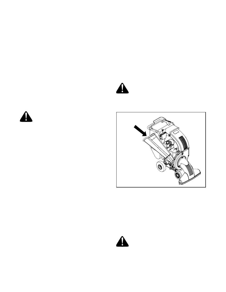 Using the chipper shredder vacuum, Tire pressure | White Outdoor Yard Boss 950 User Manual | Page 9 / 24