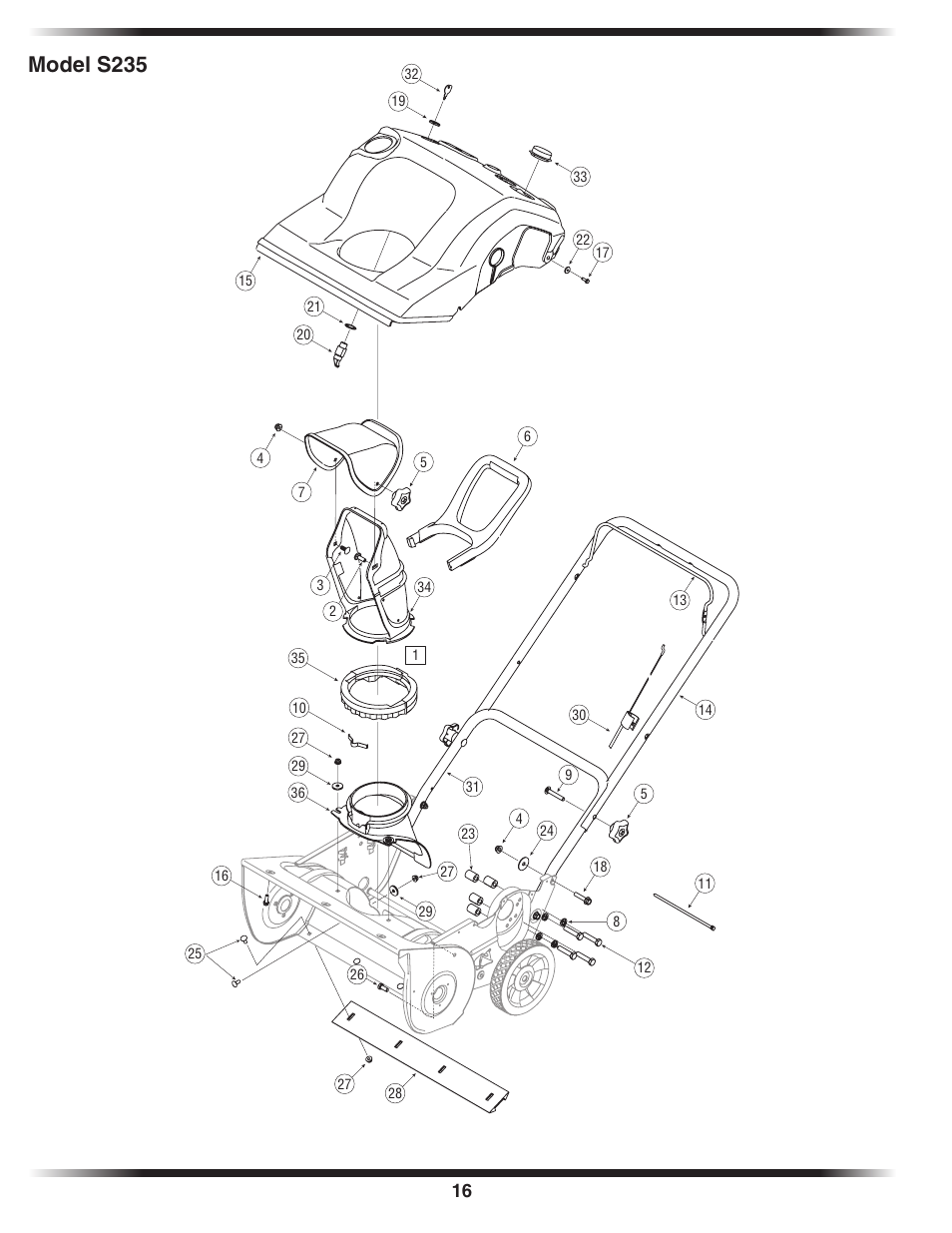 Model s235 | White Outdoor 235 User Manual | Page 16 / 20