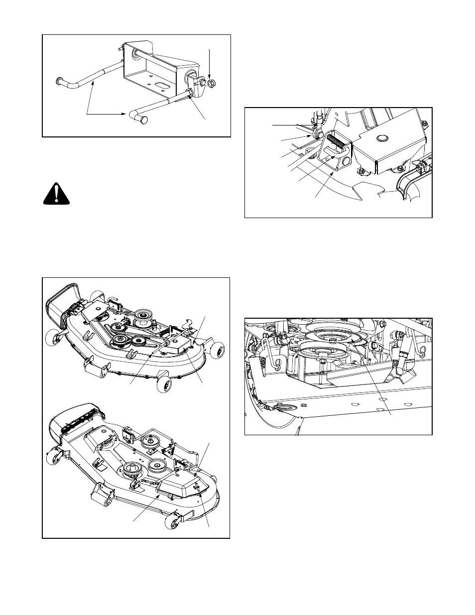 Removing the mower deck | White Outdoor ZT-1850 User Manual | Page 19 / 56