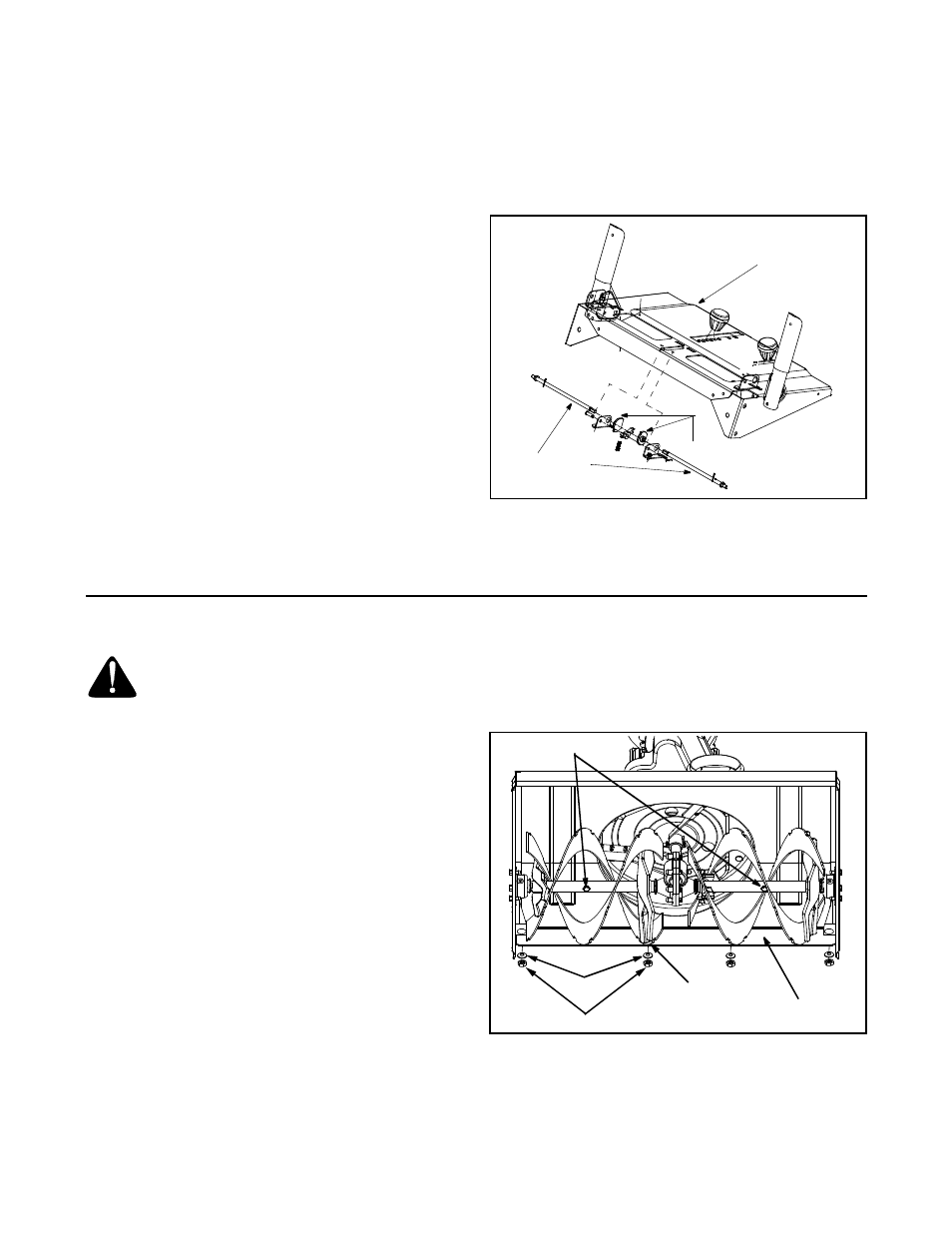 Augers, Shave plate and skid shoes | White Outdoor SB1350W User Manual | Page 13 / 28