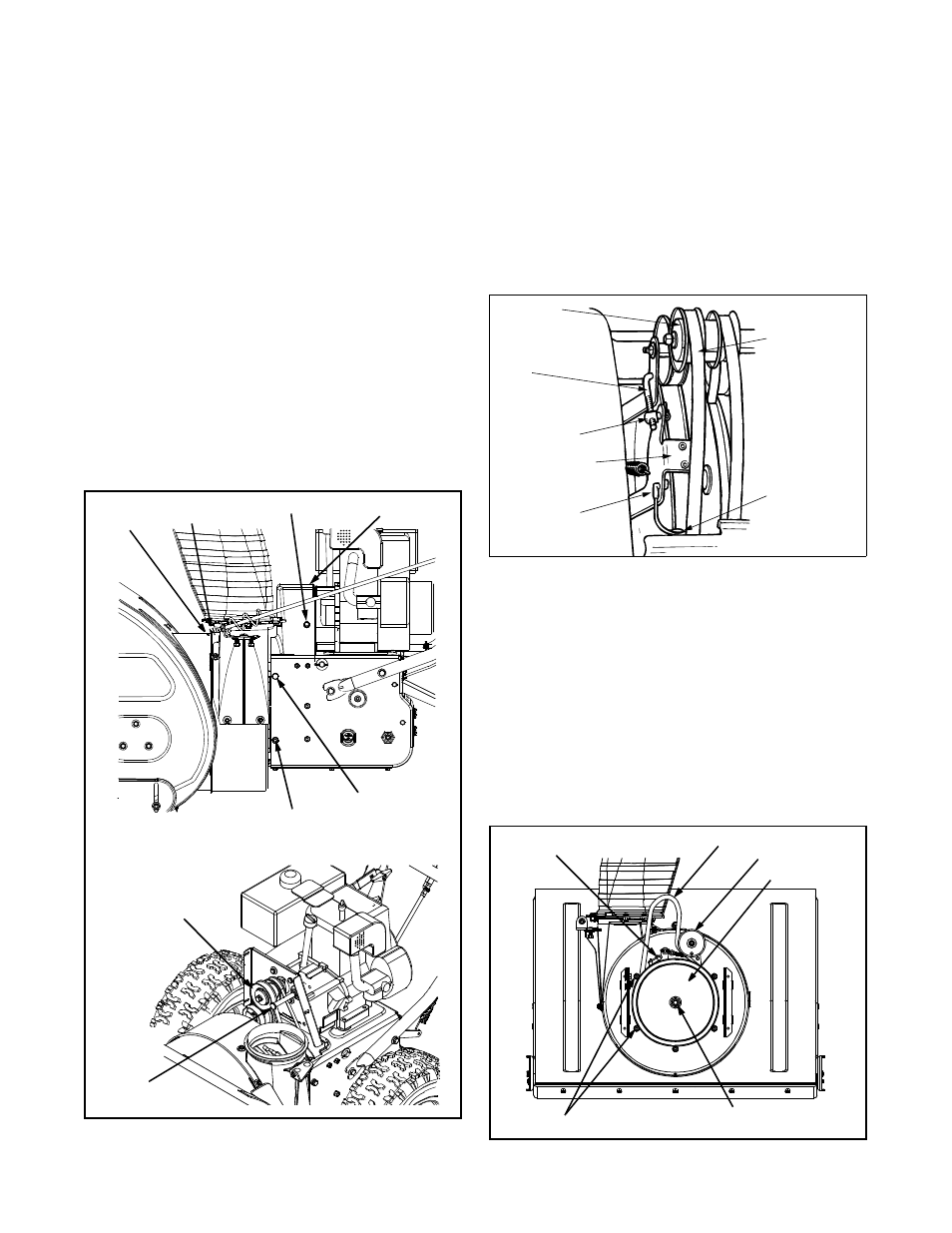 Replacing belts | White Outdoor SB1350W User Manual | Page 14 / 28