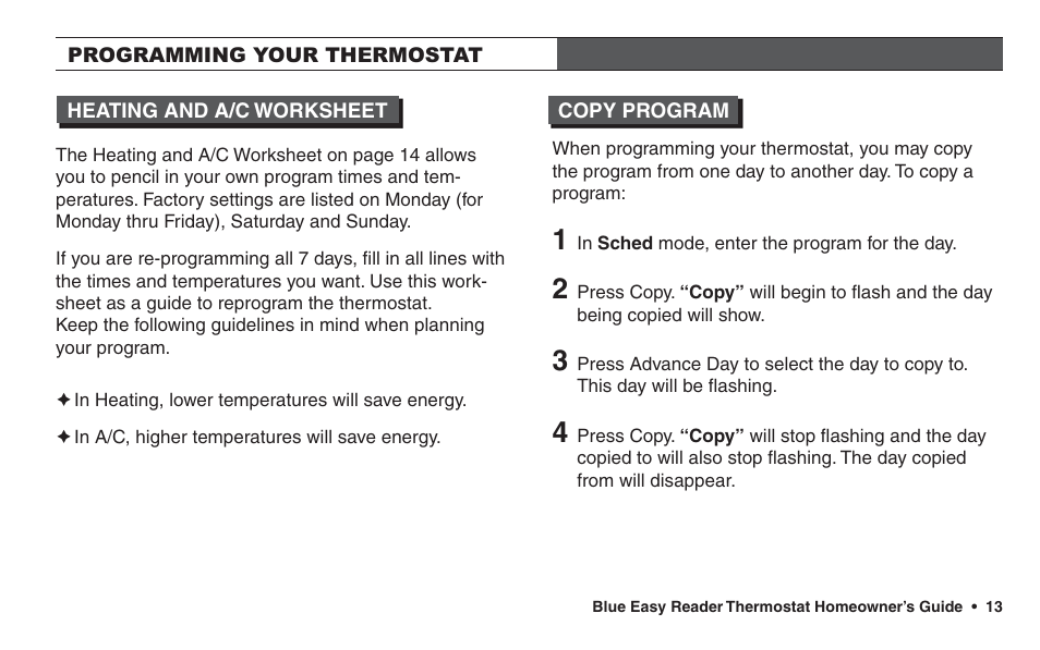White Rodgers 1F95EZ-0671 User Manual | Page 13 / 24