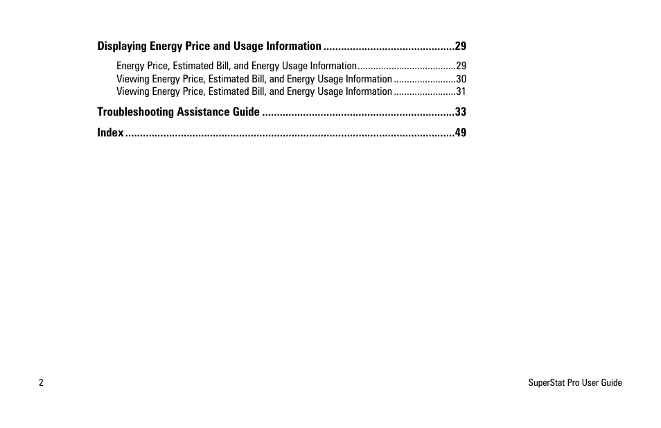 White Rodgers SuperStat Pro Programmable Thermostat User Manual | Page 4 / 54