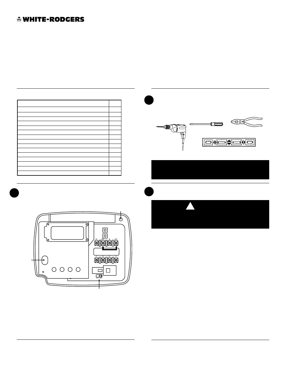 White Rodgers 1F78H User Manual | 8 pages