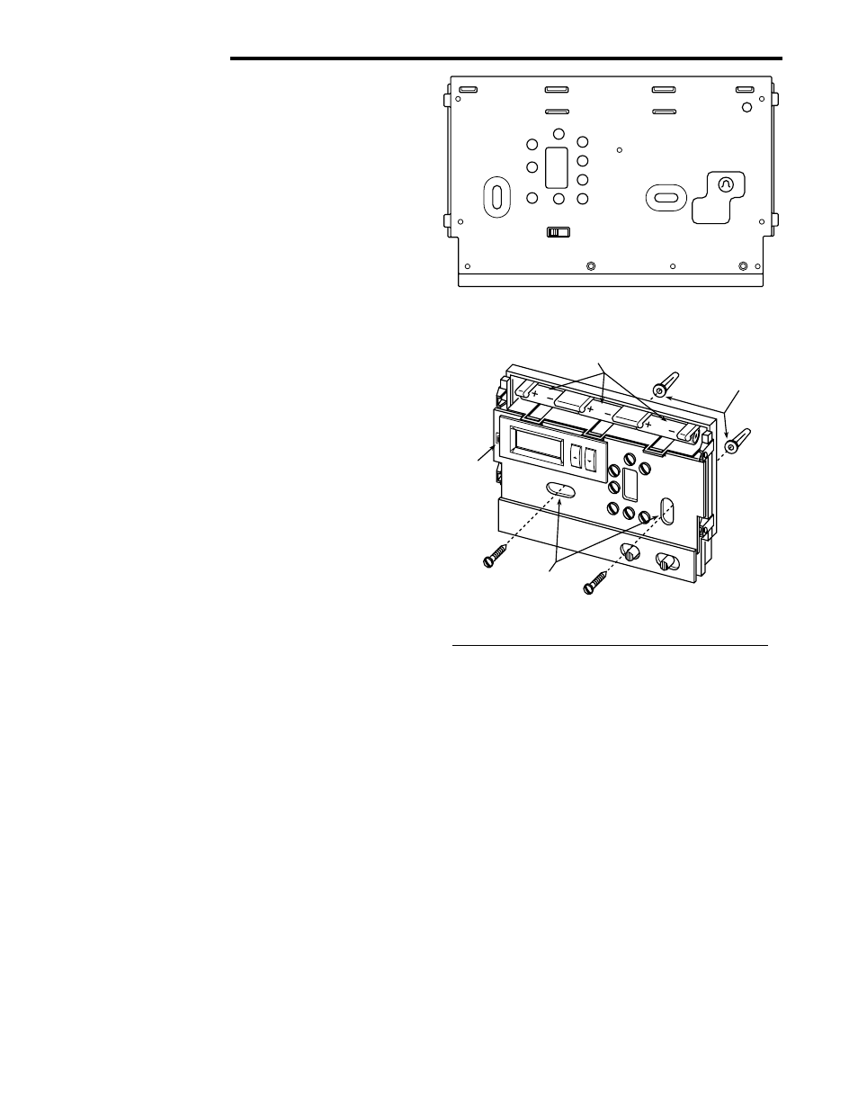 Installation, Remove old thermostat, Pre-installation set-up | Battery location, Installing the thermostat | White Rodgers 1F83-51 User Manual | Page 2 / 6