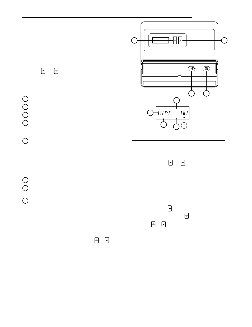 Operation, The thermostat base, Operating features | Troubleshooting | White Rodgers 1F83-51 User Manual | Page 5 / 6