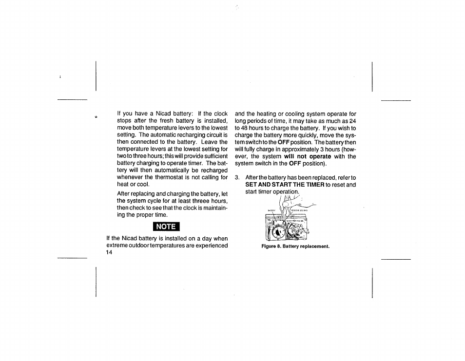 Note | White Rodgers 1F70 User Manual | Page 14 / 16