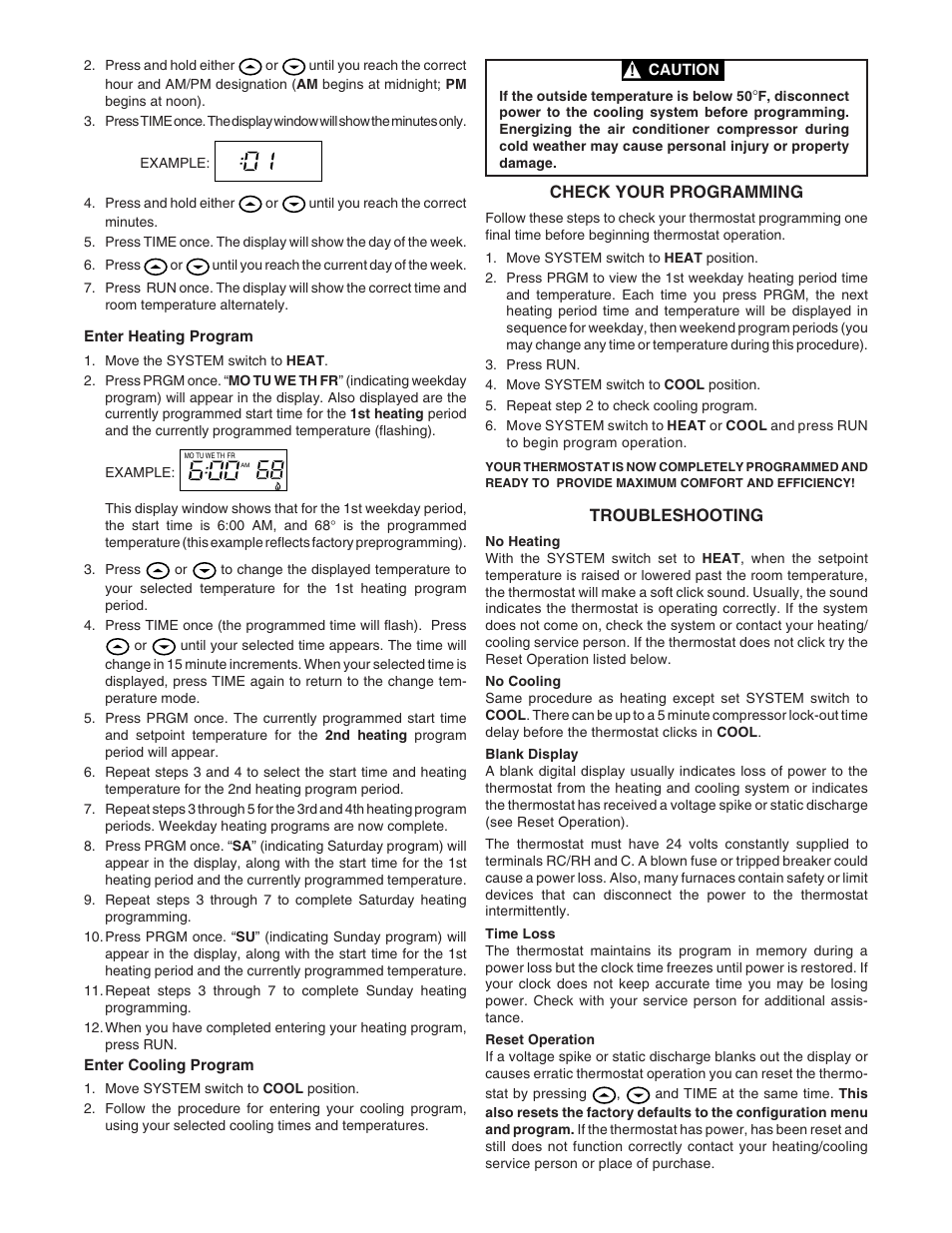 White Rodgers 1F80-241 User Manual | Page 6 / 6