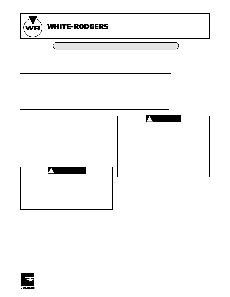 White Rodgers 5D51-78 User Manual | 6 pages