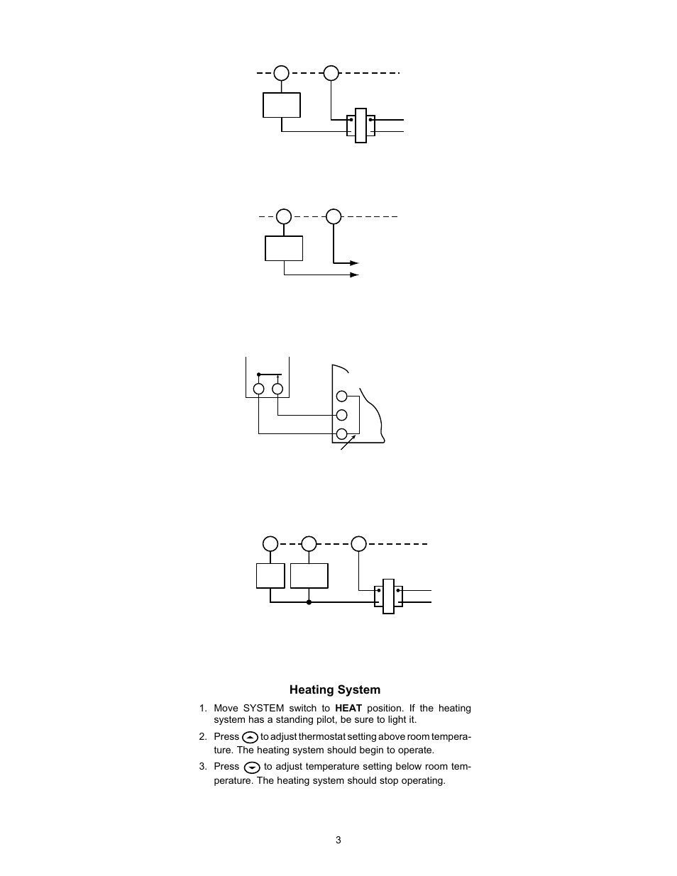 Heating system | White Rodgers 1F80-240 User Manual | Page 3 / 8