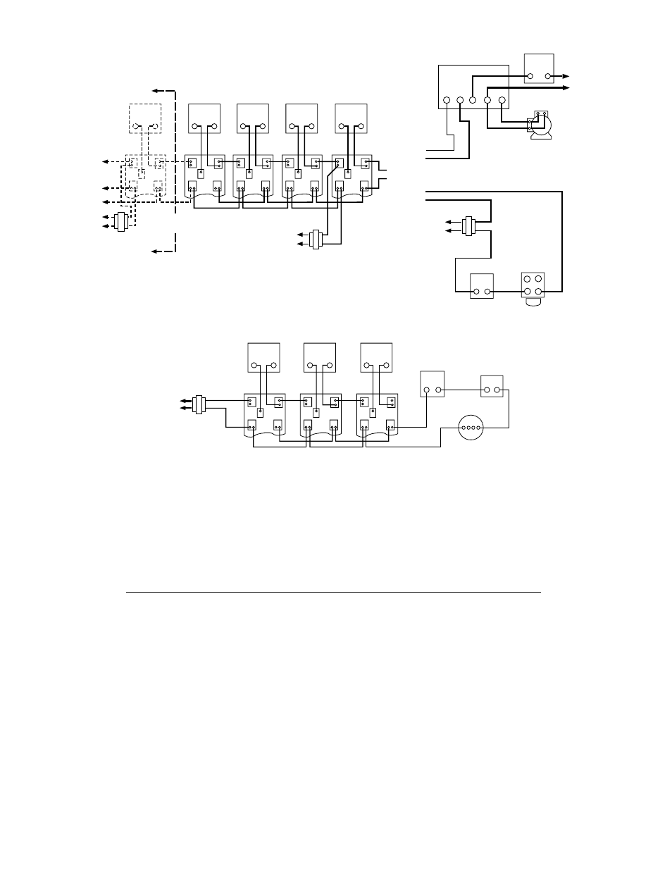 Checking the system, Typical 3-zone gas fired system, Typical multi-zone gas or oil fired system | White Rodgers DAMPER MOTOR 2061 User Manual | Page 4 / 6