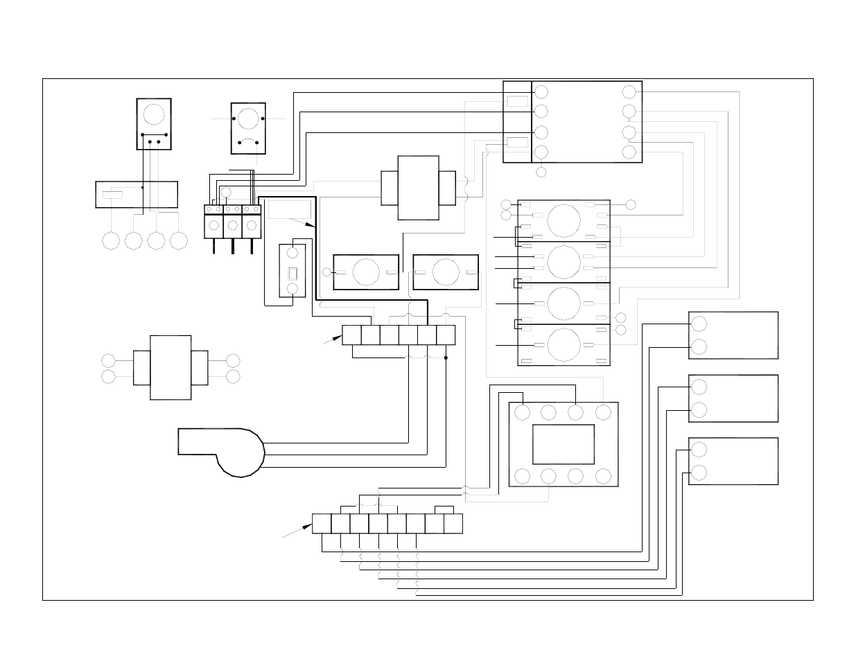 Wood/electric furnaces psg 4000 & 4500, 15 kw @ 30kw, Belt-drive g12 motor | Relay, 1e 6 1, Dc b a | White Rodgers G1N 4R9 User Manual | Page 23 / 31