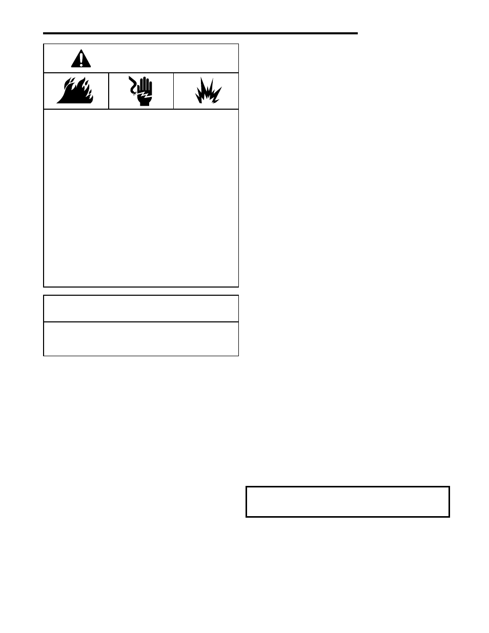 Warning, Caution, Installation | White Rodgers 50A55-843 User Manual | Page 3 / 8