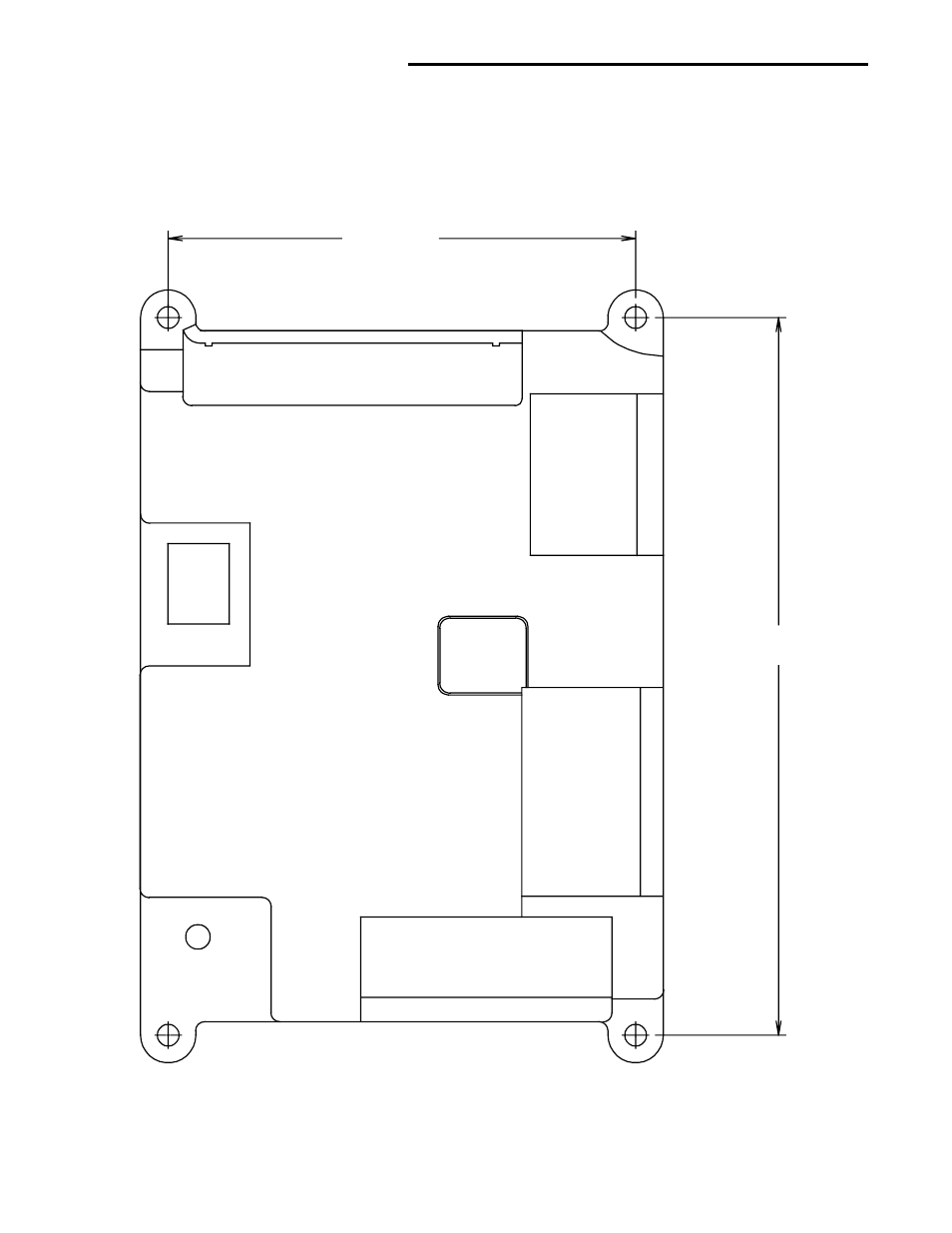 Mounting hole template | White Rodgers 50A55-843 User Manual | Page 8 / 8