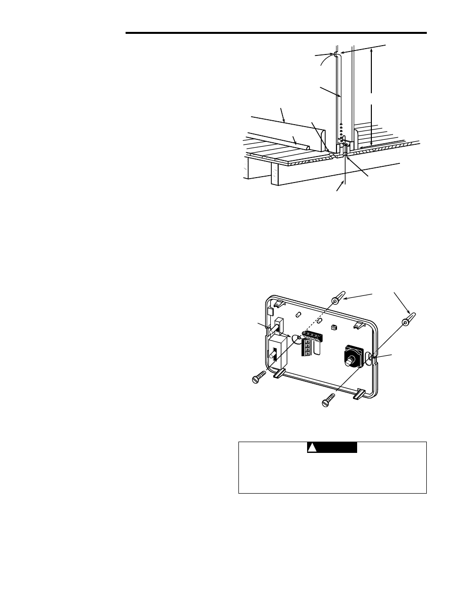 Installation, Caution | White Rodgers 1F59-13 User Manual | Page 2 / 4