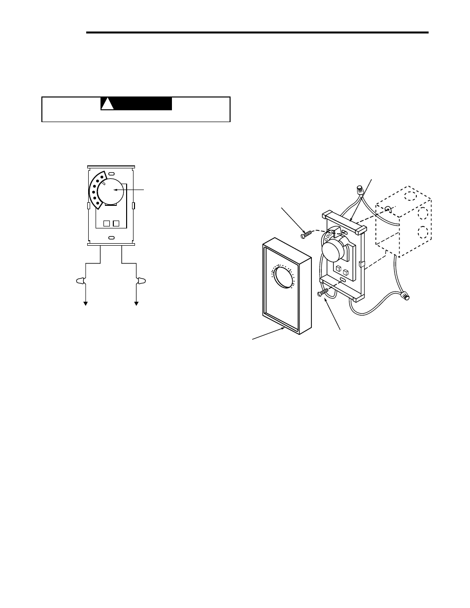 Wiring caution | White Rodgers 1A65 User Manual | Page 2 / 2