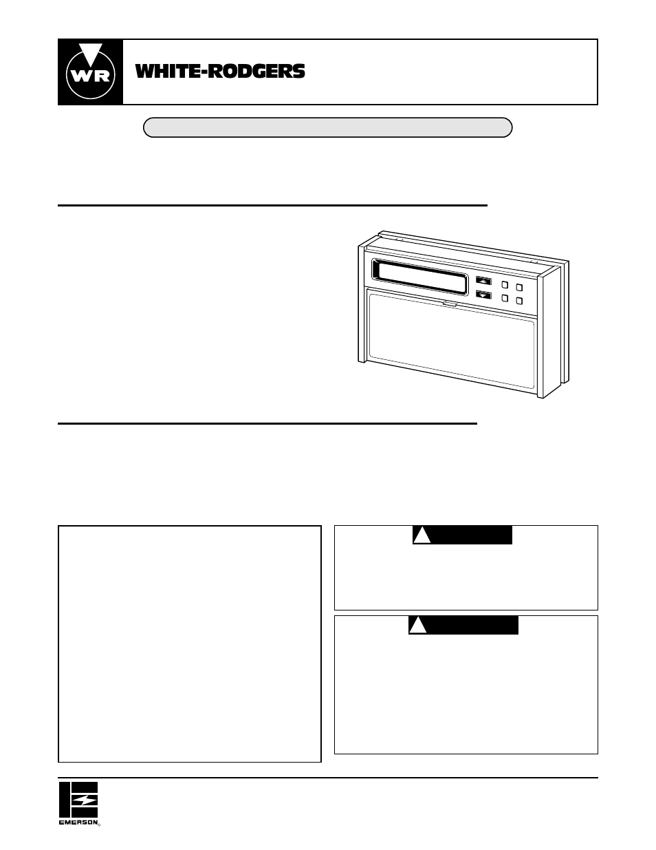 White Rodgers 1F94-80 User Manual | 8 pages