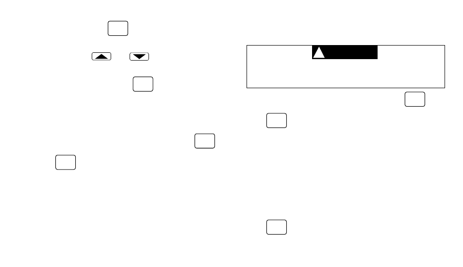 Caution | White Rodgers 1F92W-51 User Manual | Page 31 / 52