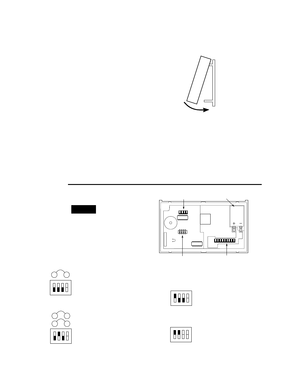 System configuration, Attach thermostat to subbase, Set option switches | White Rodgers 1F92W-71 User Manual | Page 6 / 8