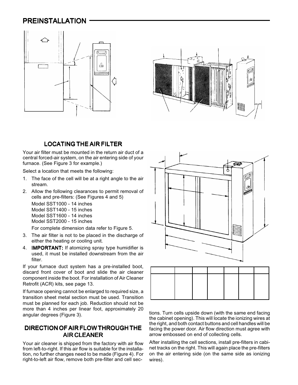 Preinstallation | White Rodgers SST1000 User Manual | Page 4 / 16