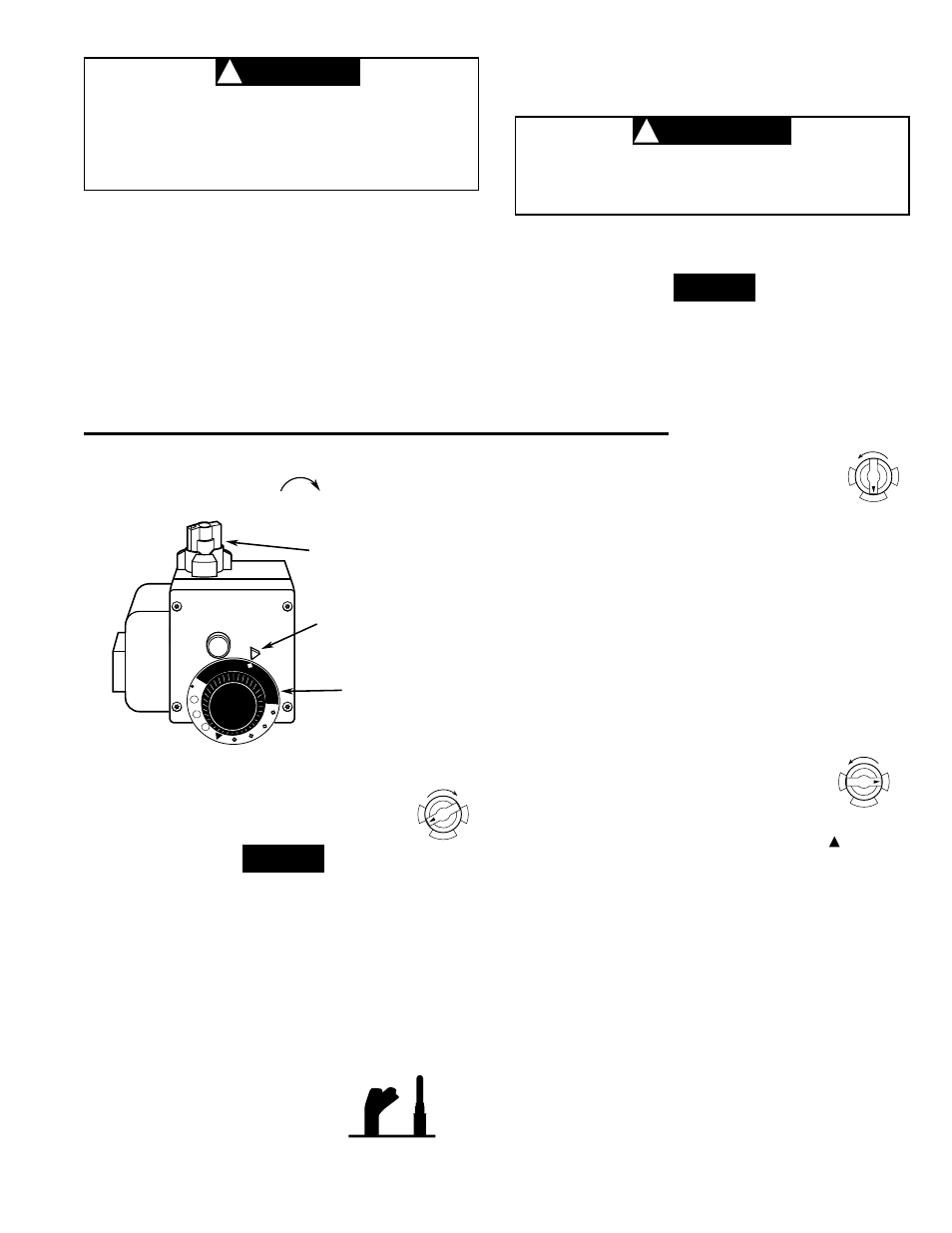 Caution, Warning | White Rodgers 37C72U User Manual | Page 3 / 4