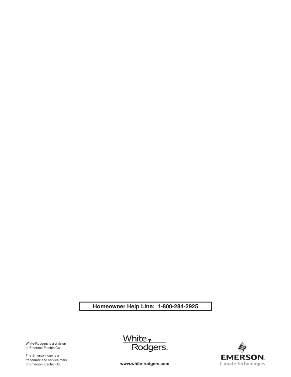 White Rodgers 1F80-0261 User Manual | Page 12 / 12