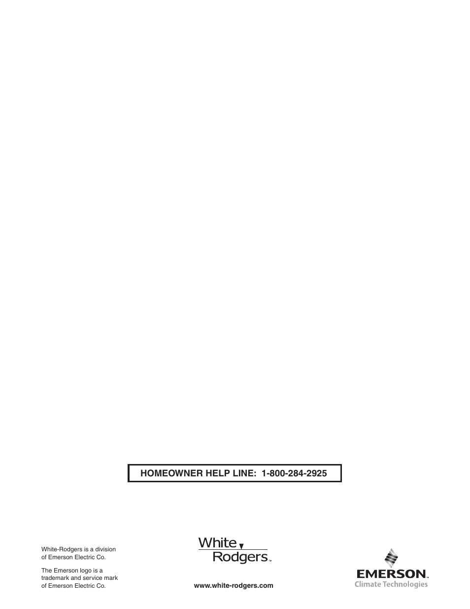 White Rodgers 1F85CA-0471 User Manual | Page 12 / 12