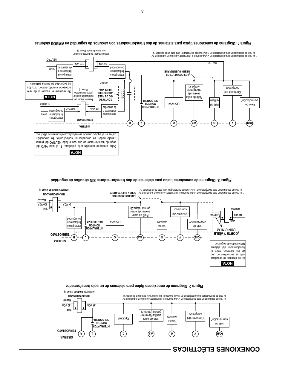 Conexiones eléctricas | White Rodgers BLUE 2 1F89-0211 User Manual | Page 14 / 16