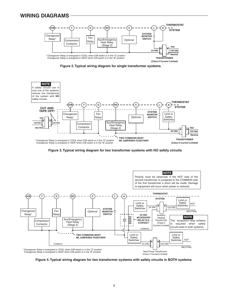 Wiring diagrams | White Rodgers BLUE 2 1F89-0211 User Manual | Page 3 / 16